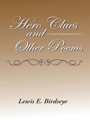 cover image of Hero Clues and Other Poems